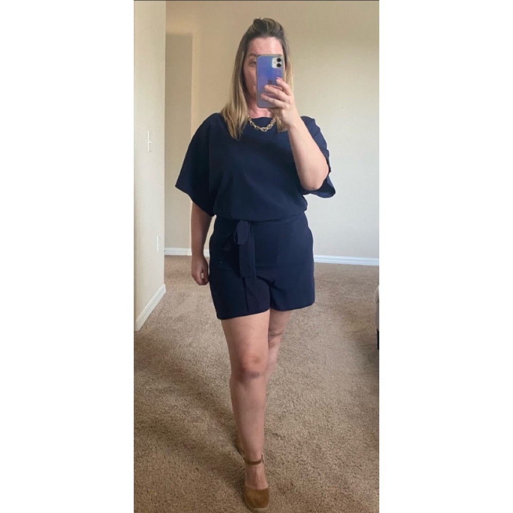 Of shoulder romper